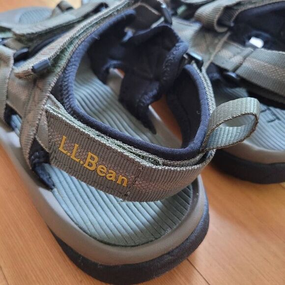 L.L. Bean monheagan men's sandals vertigrip size 8 gorpcore outdoors utility - Picture 4 of 10
